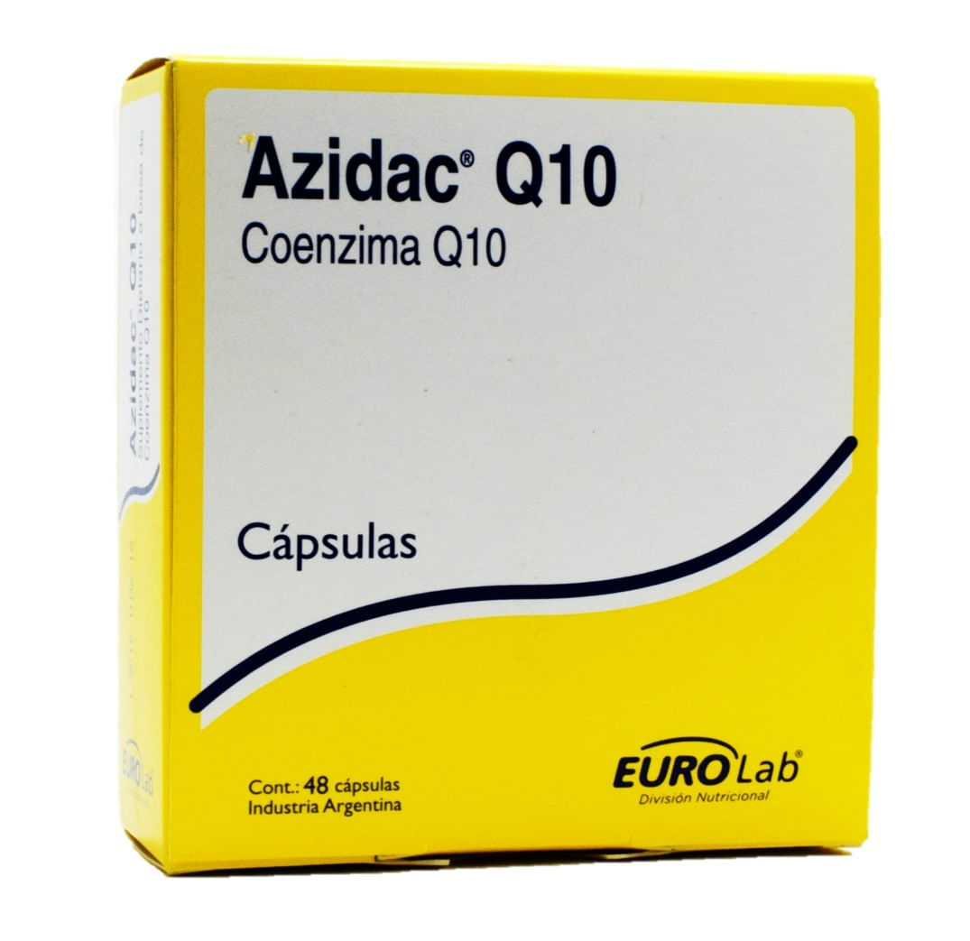 Suplemento Dietario Azidac Q10 Con Coenzima Q10