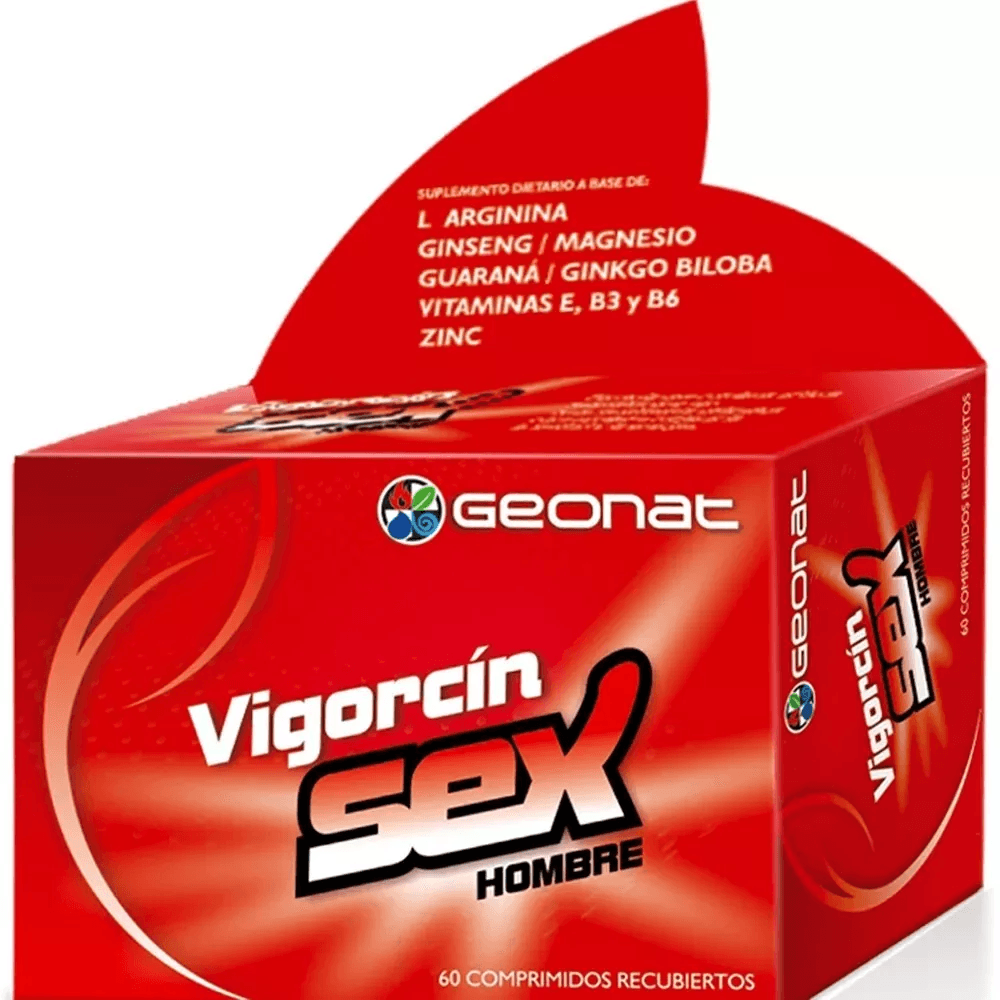 Geonat En Farmaplusgeonat Vigorcín Sex Hombre Potencia Energía 60 Capsulas Pedidosfarma 8091