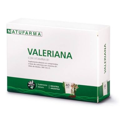 Natufarma-Valeriana-Con-Vitamina-B1-40-Comprimidos-en-Pedidosfarma