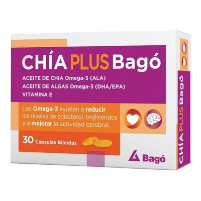 Bago-Chia-Plus-Bago-Omega3-Colesterol-X-30-Capsulas-Blandas-en-Pedidosfarma