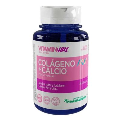 Vitaminway-Colageno---Calcio-30-Capsulas-Frasco-en-Pedidosfarma