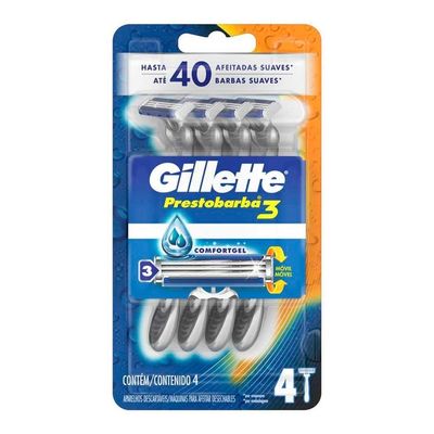 Gillette-Maquinas-De-Afeitar-Prestobarba3-X-4-Unidades-en-Pedidosfarma
