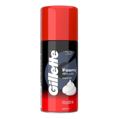 Gillette-Espuma-De-Afeitar-Foamy-Regular-312gr-en-Pedidosfarma