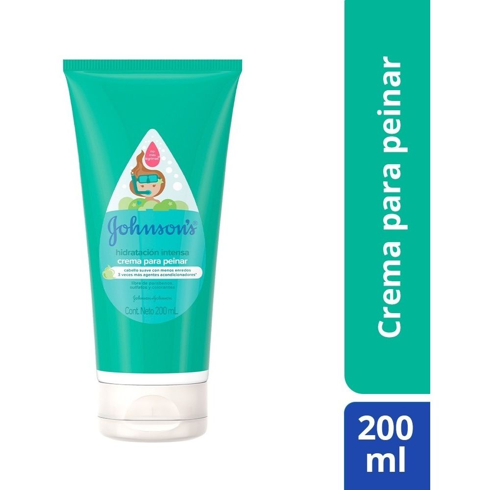 Crema Para Peinar Johnson´s Baby Hidratacion Intensa 200ml