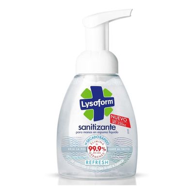 Lysoform-Sanitizante-En-Espuma-Liquida-Manos-Refresh-X-250ml-en-Pedidosfarma
