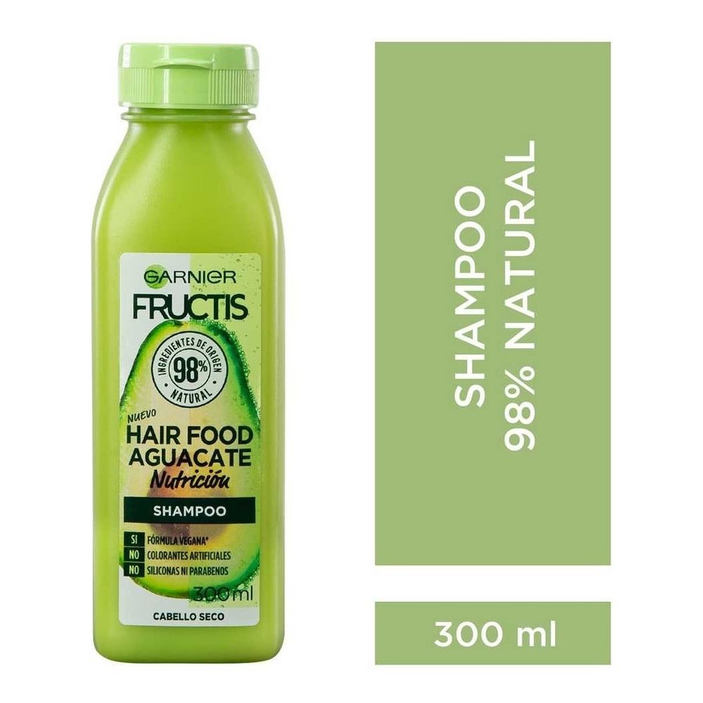 Garnier Fructis Shampoo Hair Food Palta 300 Ml pedidosfarma