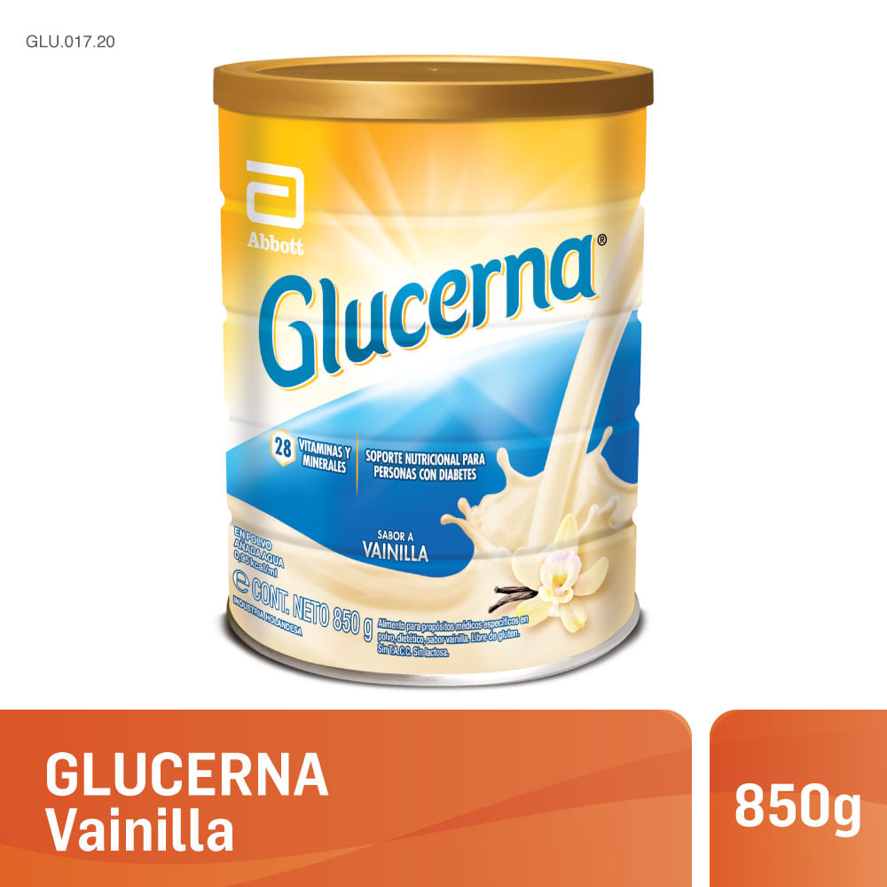 Glucerna Triple Care Suplemento Vainilla Polvo x 850g