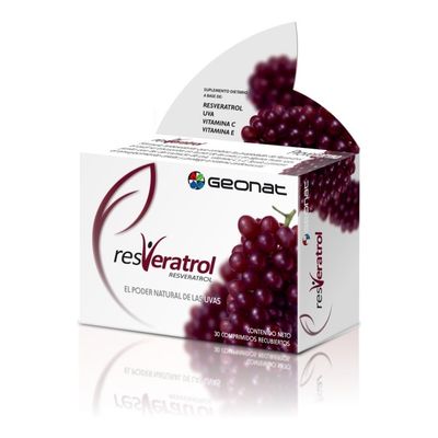 Geonat-Resveratrol-Antioxidante-Sistema-Vascular-30-Comp-en-Pedidosfarma