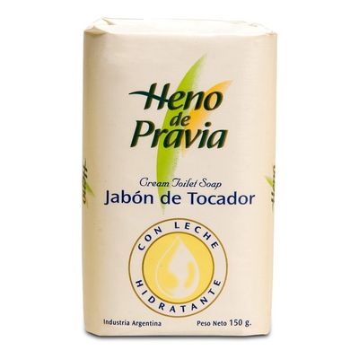 Heno-De-Pravia-Con-Leche-Hidratante-Jabon-De-Tocador-150g-en-Pedidosfarma
