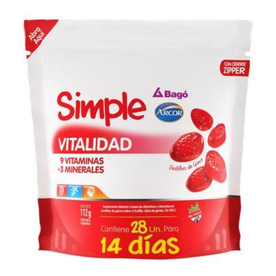 Simple-Bago-Vitalidad-Minerales--Vitaminas-28-Pastillas-Goma-en-Pedidosfarma