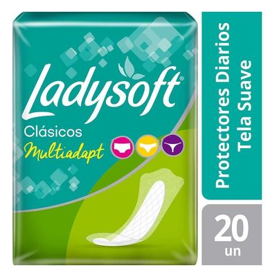 Ladysoft-Protector-Diario-Clasico-Multiadapt-Sin-Alas-20u-en-Pedidosfarma