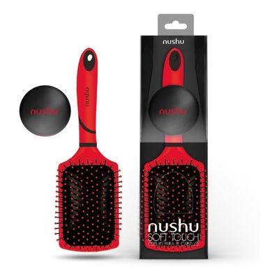 Nushu-Set-Cepillo-Neumatico-Espejo-2-Aumentos-Color-Rojo-en-Pedidosfarma