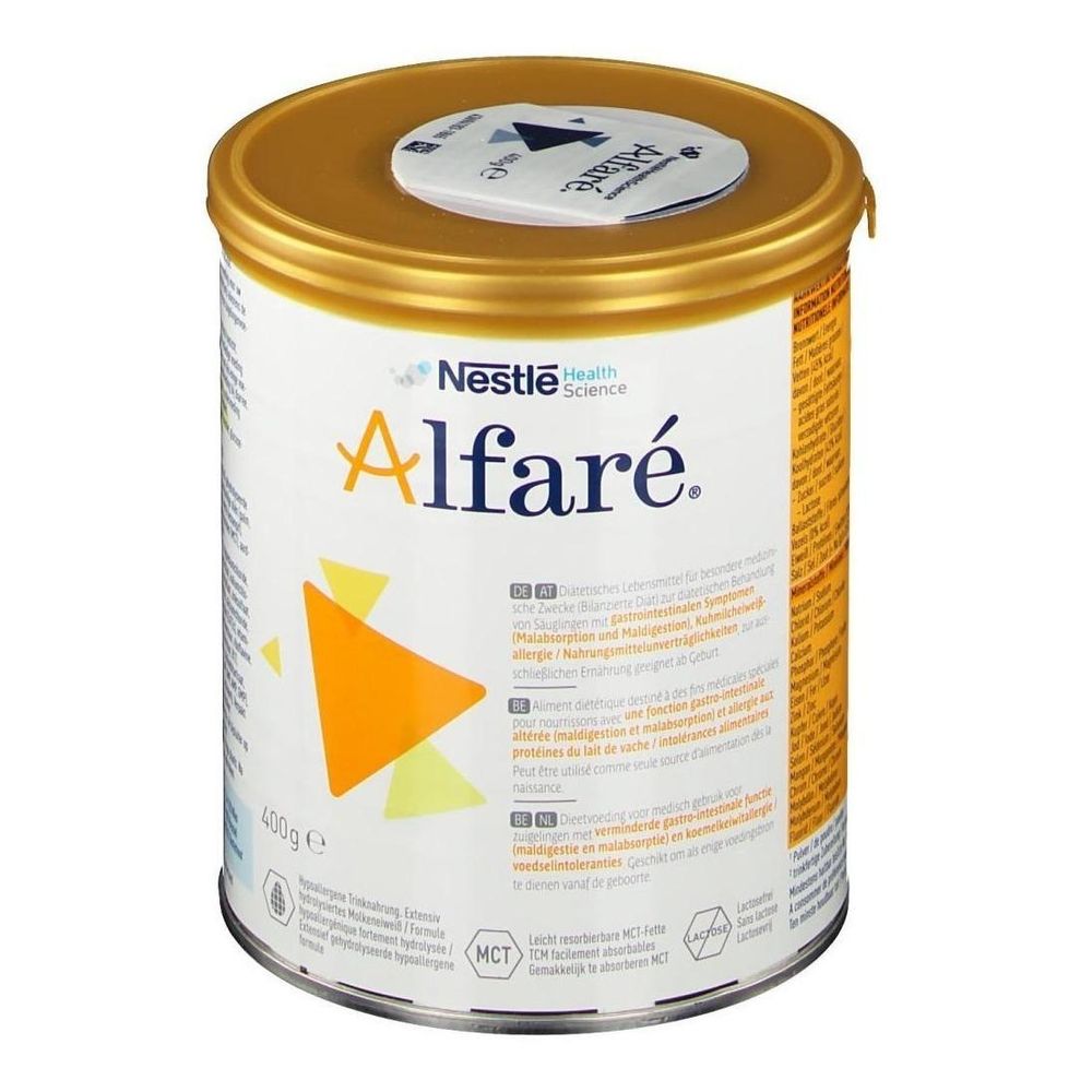 Alfaré Fórmula Polvo Alérgia A Las Proteína Leche Vaca 400g - pedidosfarma