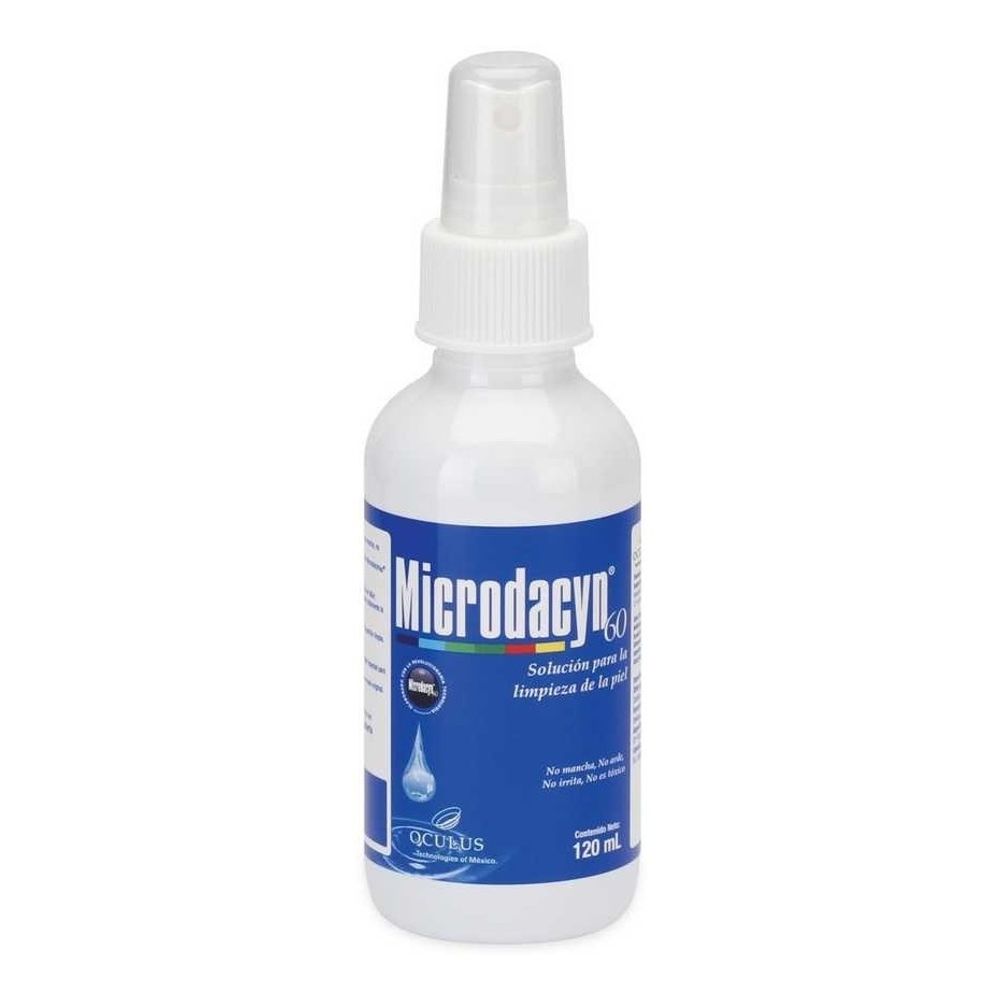 Microdacyn 60 Solución Antiséptico Tópico De Heridas 120ml En FarmaPlus