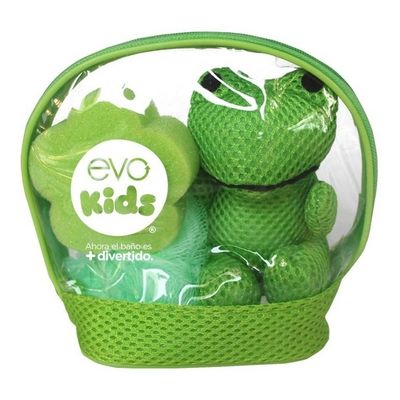 Evo-Kids-Froggy-Necesaire-Baño-Infantil-Esponja-3-Unidades-en-FarmaPlus
