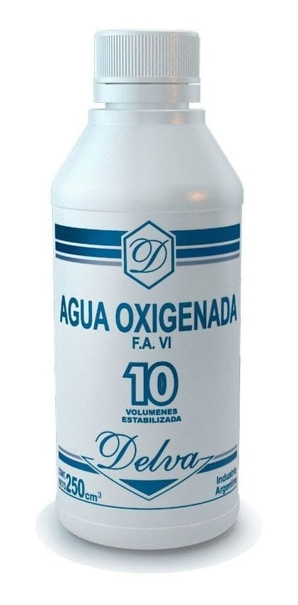 Delva Agua Oxigenada 10 Volumenes 250ml