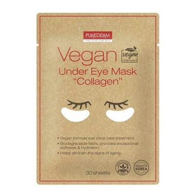 Purederm-Vegan-Under-Eye-Mask-Collagen-Mascarilla-1-Unidad-en-FarmaPlus