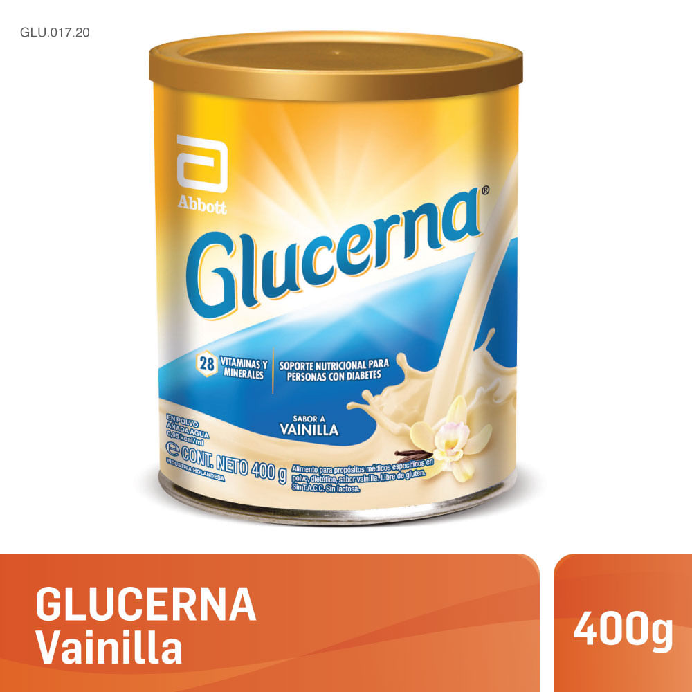Glucerna Triple Care Suplemento Vainilla Polvo x 400g
