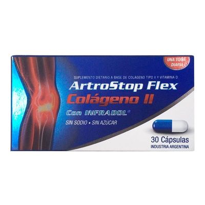 Artrostop-Flex-Colageno-Il---Vitamina-D-X-30-Capsulas-en-FarmaPlus