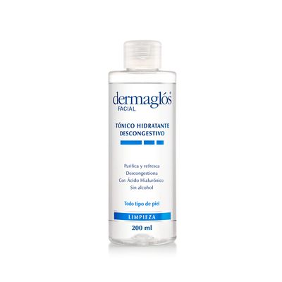 Tónico Hidratante Descongestivo. Foto: Dermaglos