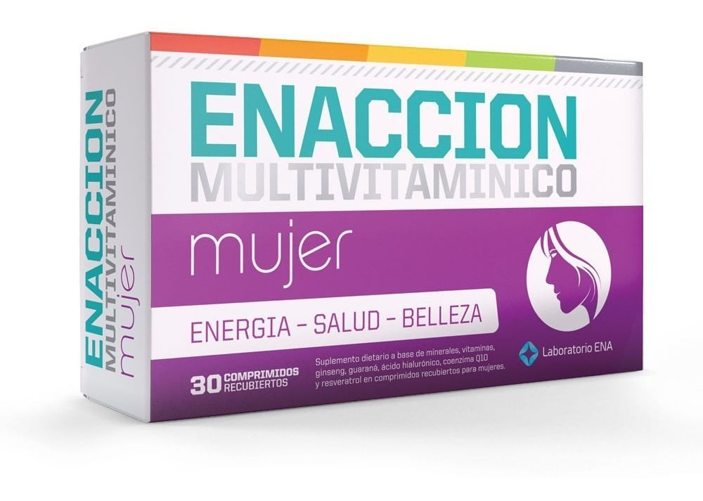 Enacción Multivitamínico Mujer Ena X 30 Comprimidos