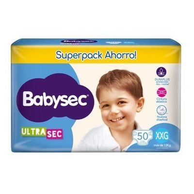 pañales babysec etapa 3 por 50