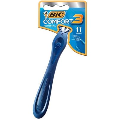 Bic-Comfort3-Piel-Normal-Afeitadora-Descartable-X-12-Unidad