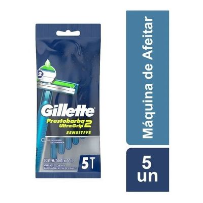 Gillette-Prestobarba-Ultragrip-Maquina-De-Afeitar-Bolsa-X-5u