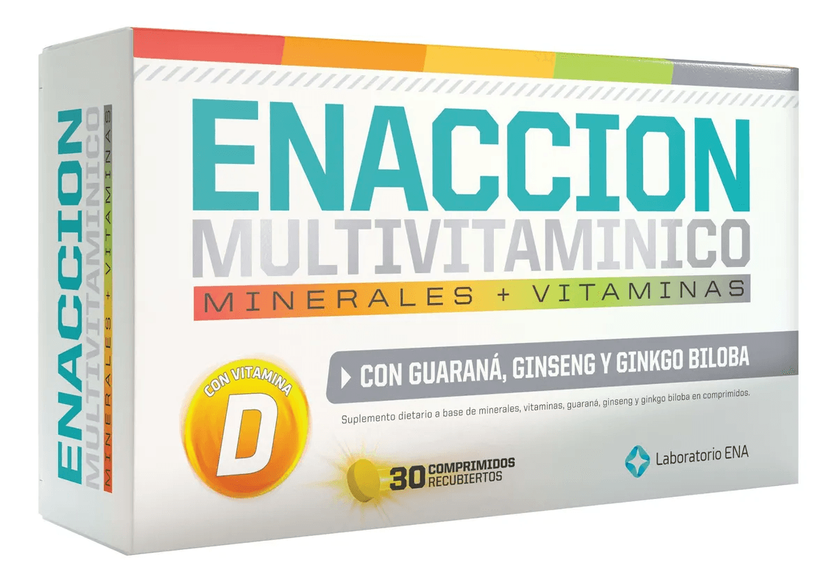 Enacción Multivitamínico Ena X 30 Comprimidos