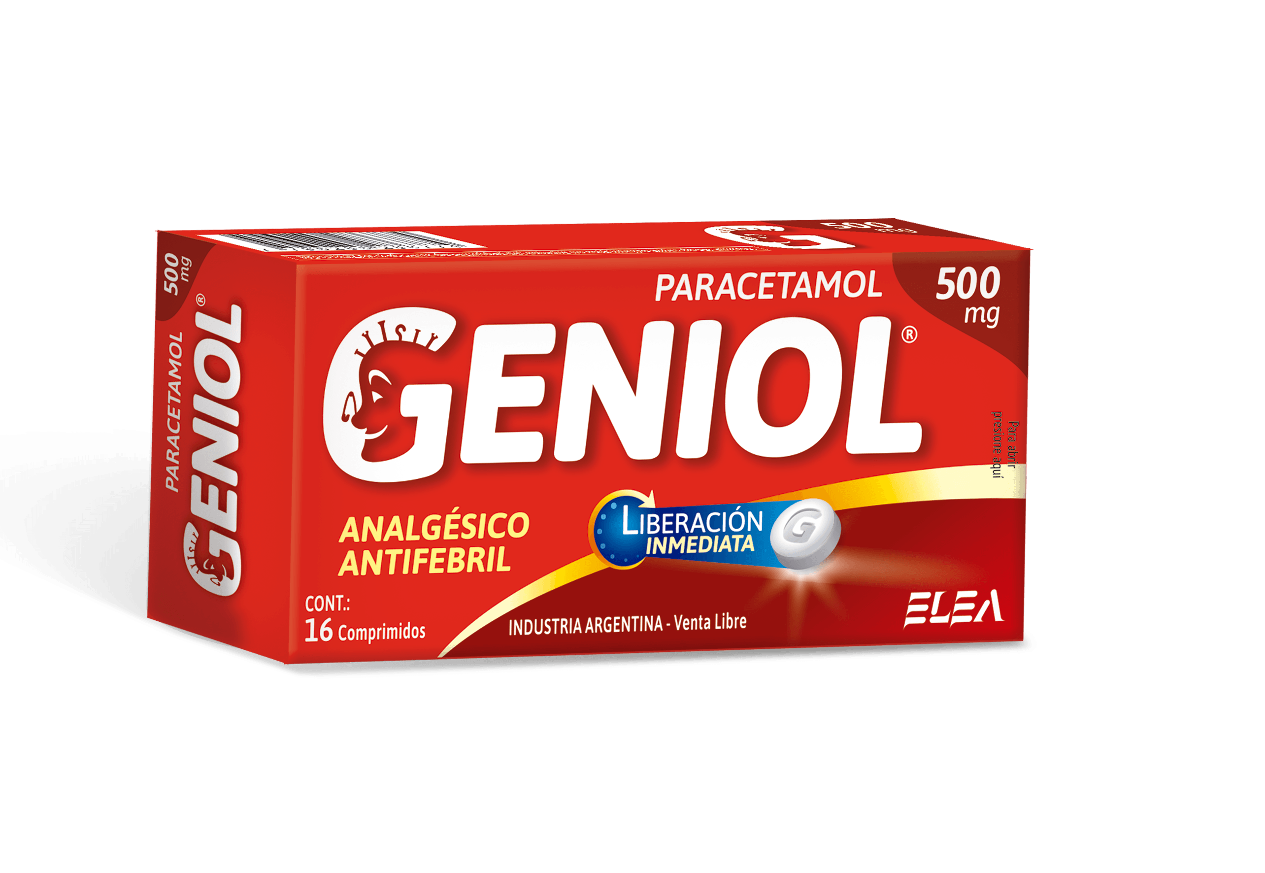 Geniol 500mg x 16 comp