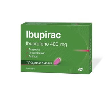 Ibupirac 400 Capsulas Blandas x12