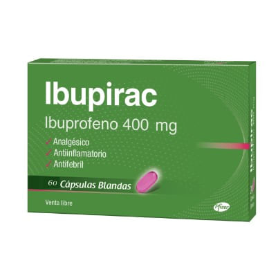 Ibupirac 400 Capsulas Blandas x60