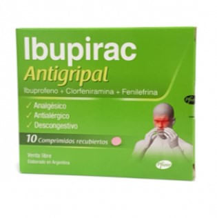 Ibupirac Antigripal Comprimidos x10