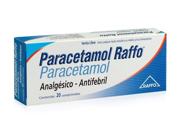 Paracetamol Raffo 500mg x20 comprimidos