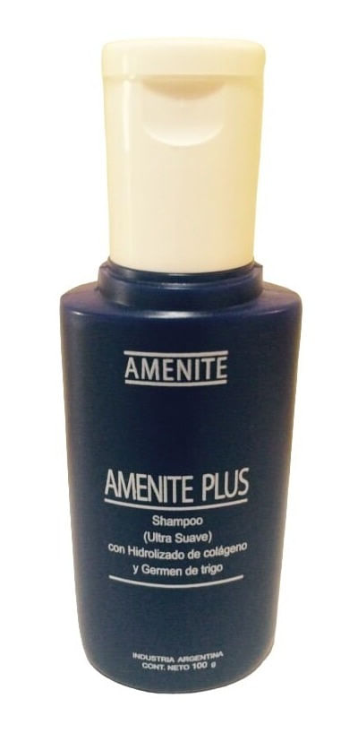Amenite Plus Shampoo Ultra Suave Con Colágeno 100ml