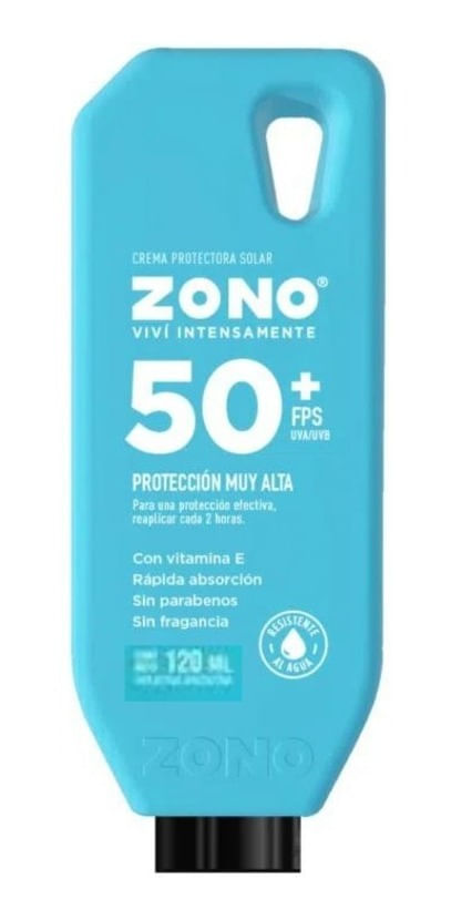 Protector Solar 50FPS Vitamina E Zono 120ml