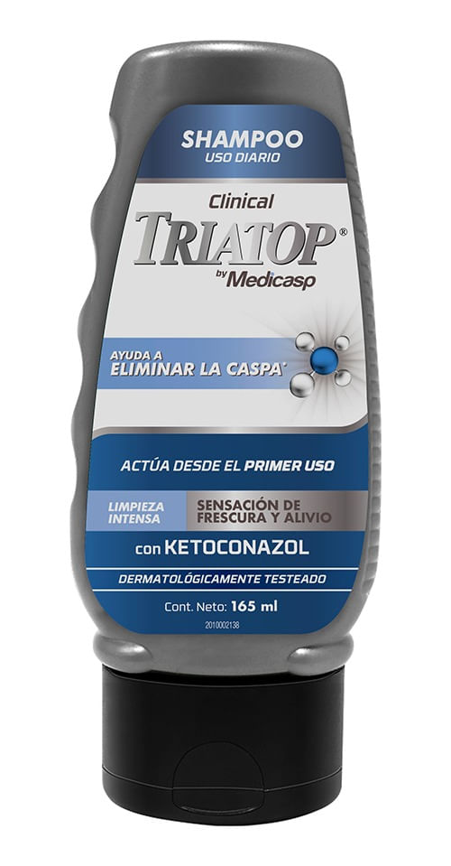 Triatop Clinical Shampoo Limpieza Intensa Ketoconazol 165ml