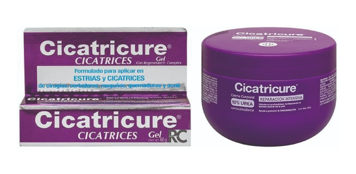Kit Cicatricure Cicatrices 60g + Regalo Crema Urea 10% 250g