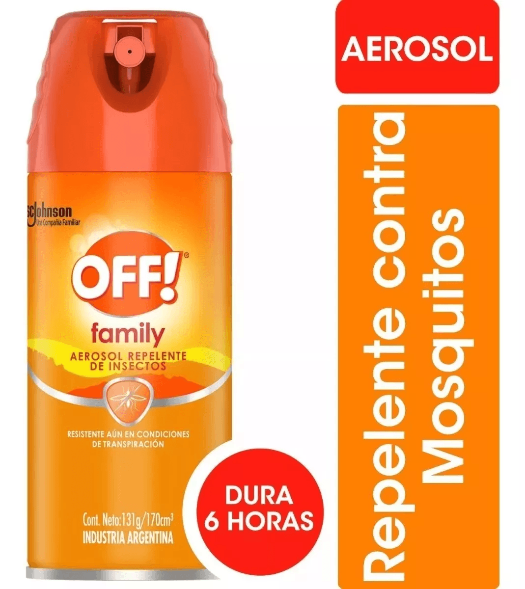 Off! Family Repelente Para Mosquitos Aerosol 170ml