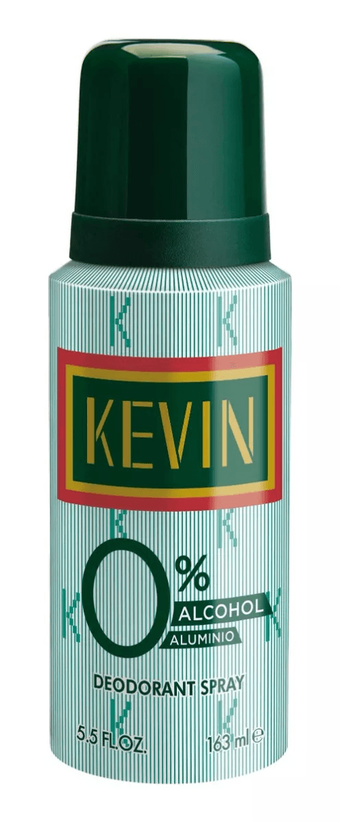 Desodorante Hombre En Aerosol Kevin Clasico 0% Alcohol 163ml