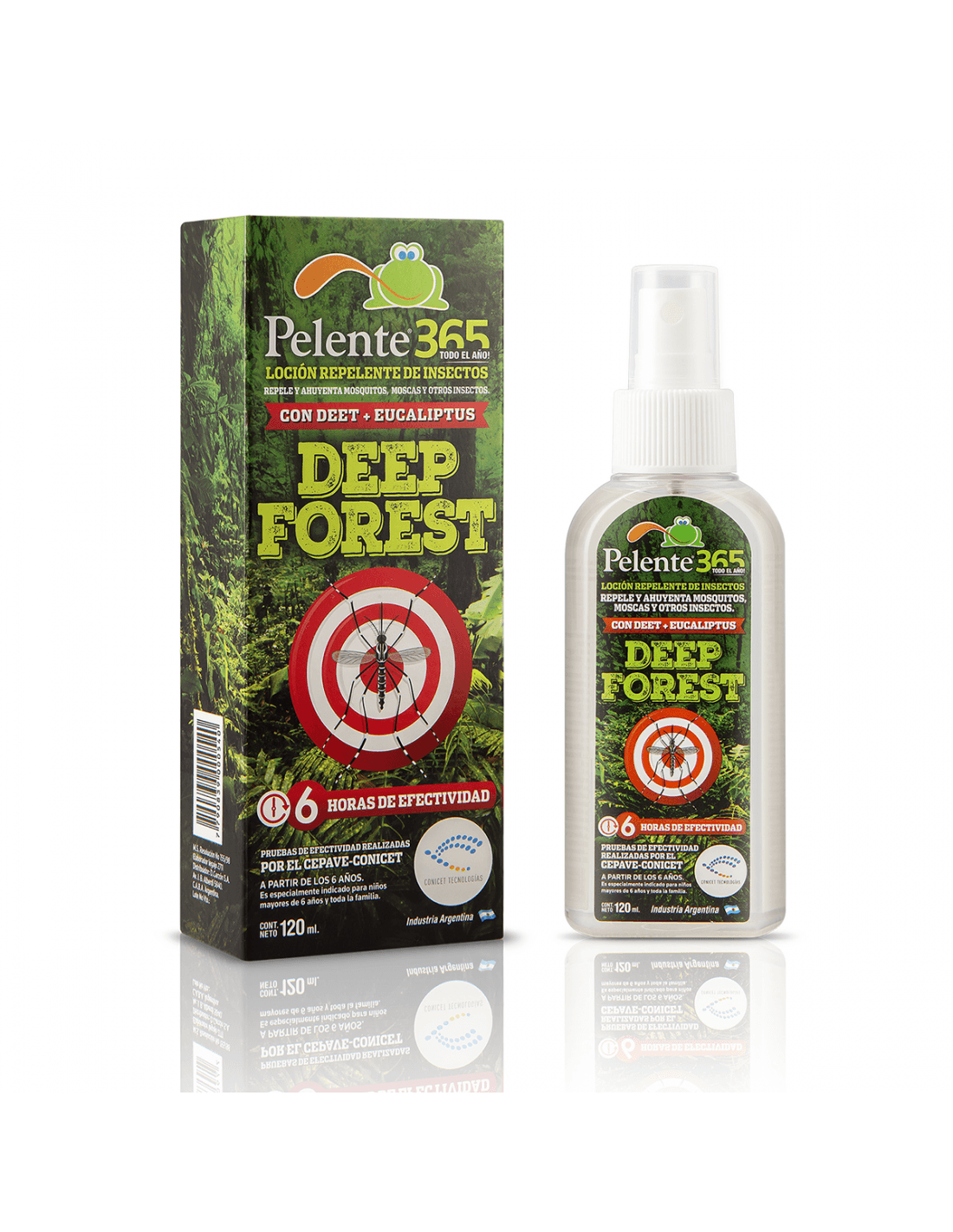Pelente  365 Repelente Insectos Deep Forest Locion 120ml