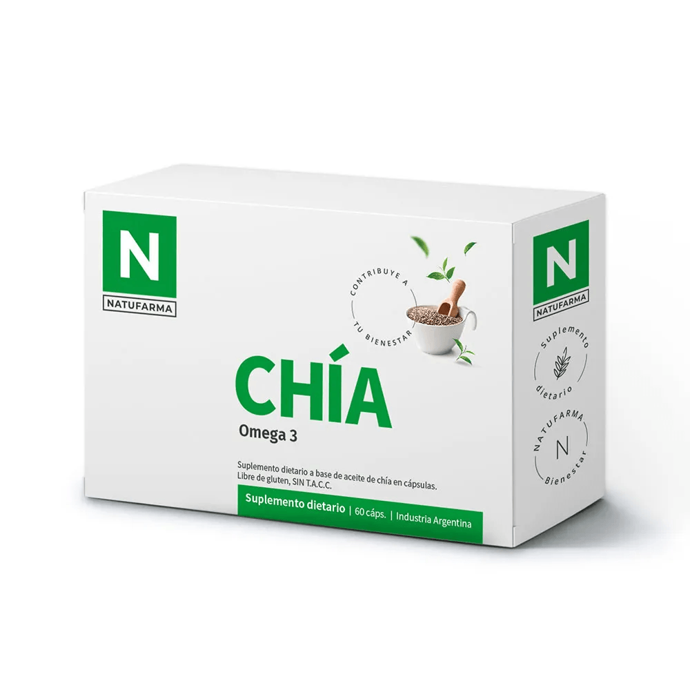 Natufarma Aceite de Chía Omega 3 x 60 Cápsulas
