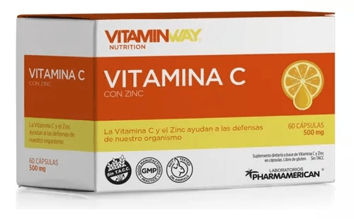 Vitamin Way Vitamina C y Zinc x 60 Cápsulas