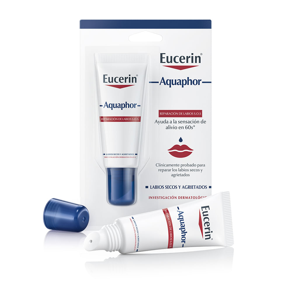 Bálsamo Labial Eucerin Reparador de Labios SOS Aquaphor 10ml