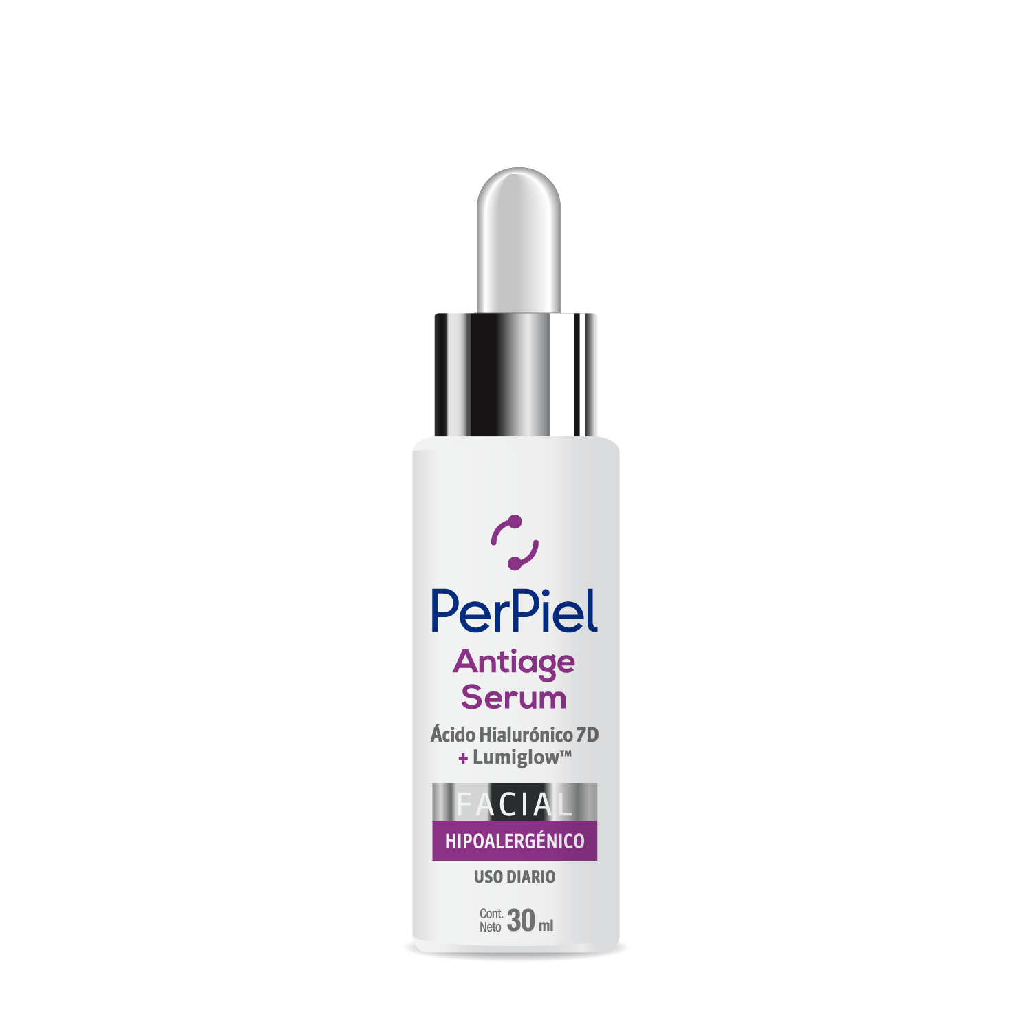 Sérum Facial Antiage Perpiel con Ácido Hialurónico 30ml