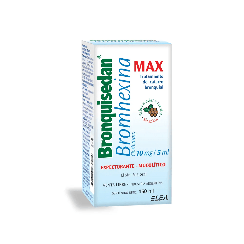 Jarabe Expectorante Bronquisedan Max Mucolítico 150ml