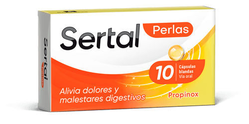 Sertal Perlas Alivia Dolores y Malestares Digestivos  10 cápsulas blandas