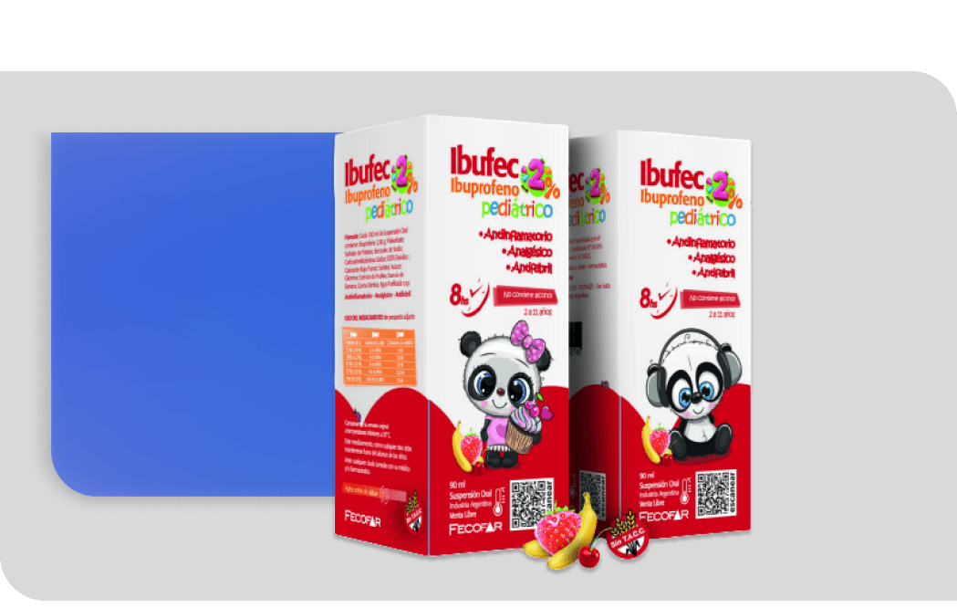Ibuprofeno Ibufec 2% Suspensión 90ml