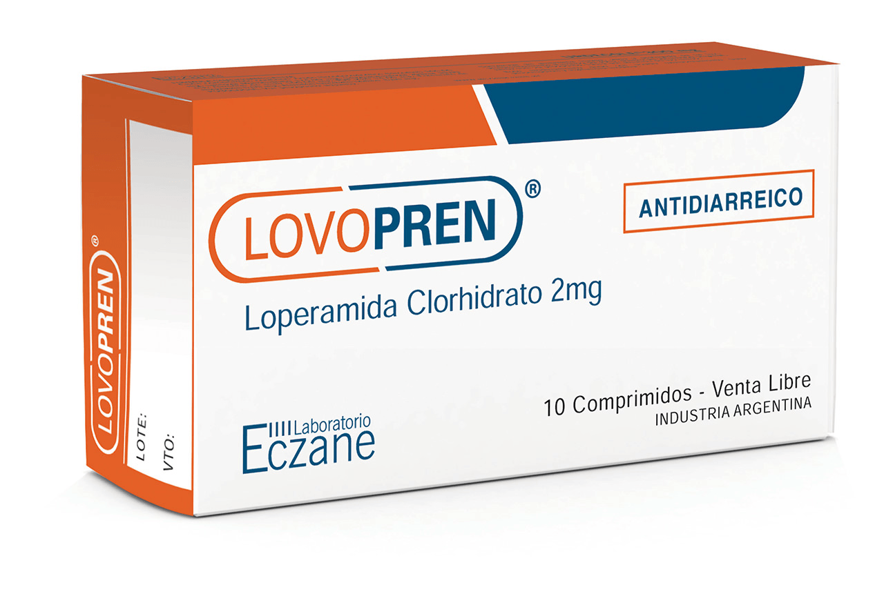 Antidearreico Lovopren Loperamida 10mg 10 comprimidos