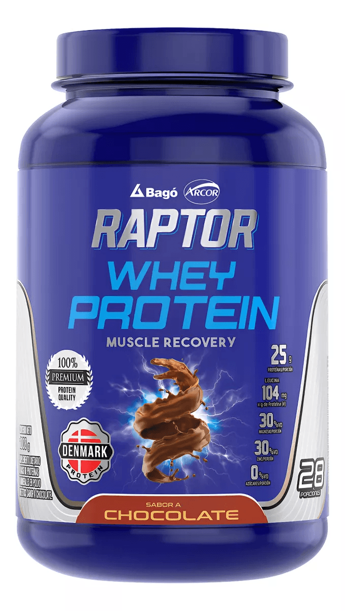 Raptor Whey Protein Proteínas Chocolate Suizo 1008g